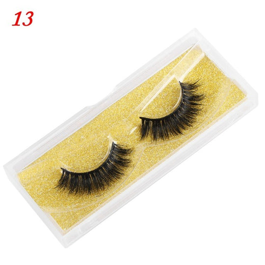 “25 mm Mink 5D Strip False Lashes”