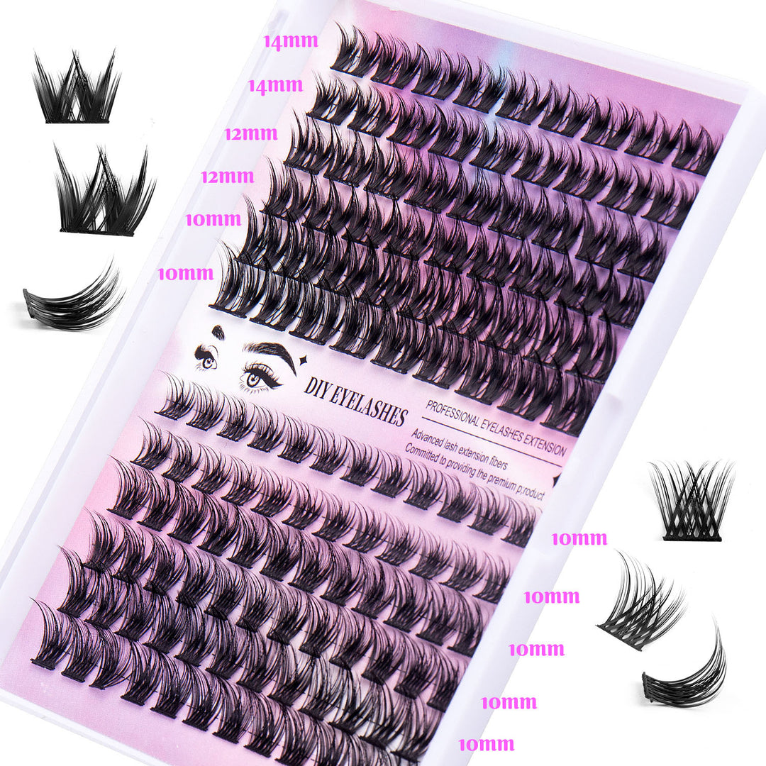 “Fishtail Individual False Lashes”