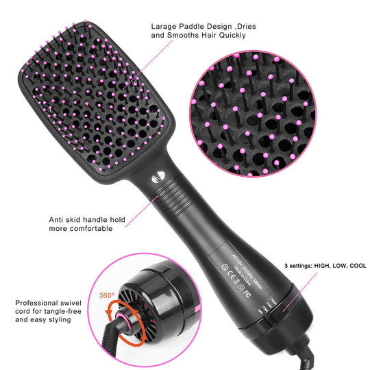 “Electric Hair Dryer Brush”