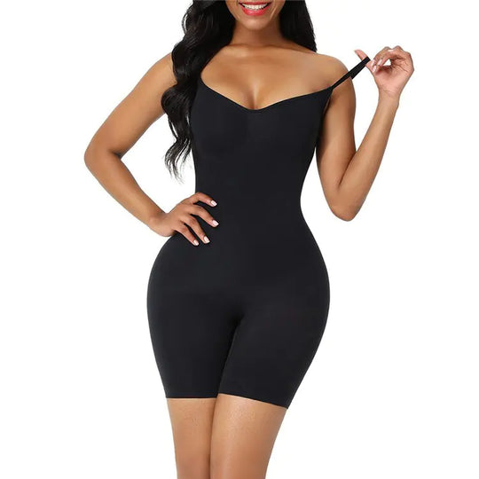 "Tummy, Waist, and Thigh Bodysuit Shaper"