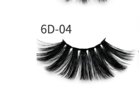 “25mm Mink 6D Strip False Lashes”