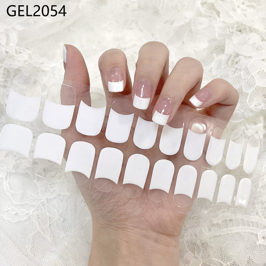 Pure Color Onion Powder Baking-free Gel Nail Art