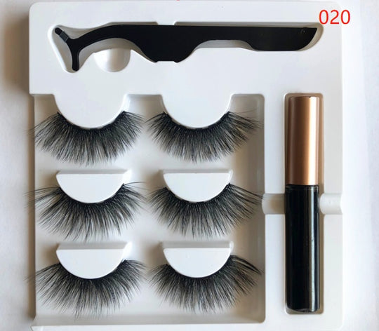 "Magnetic 3 Piece Eyelash Kit"