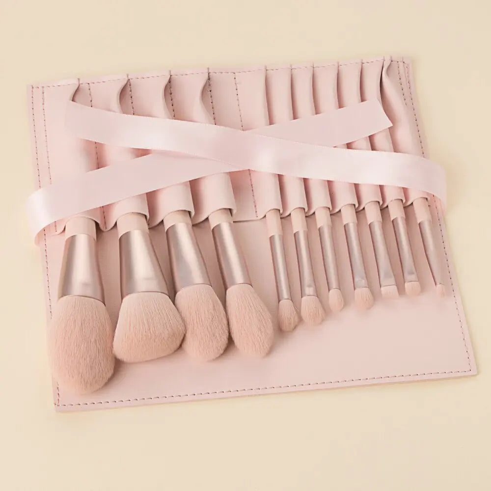 "11 Piece Makeup Brush Set"