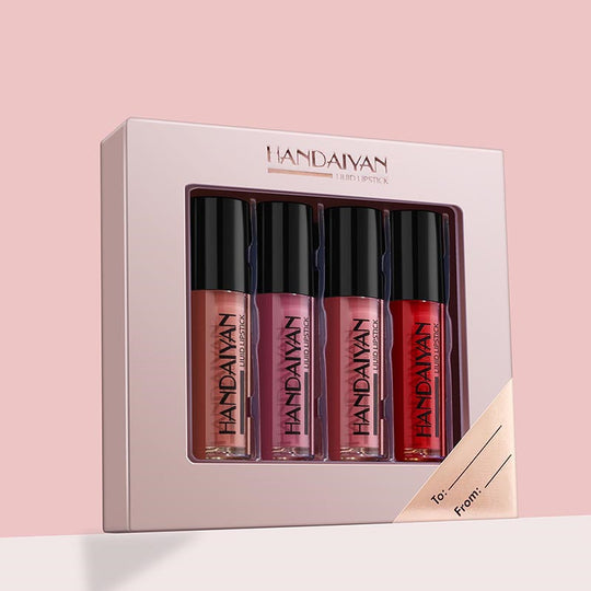 “HANDAIYAN  4 Piece Lipgloss Set”