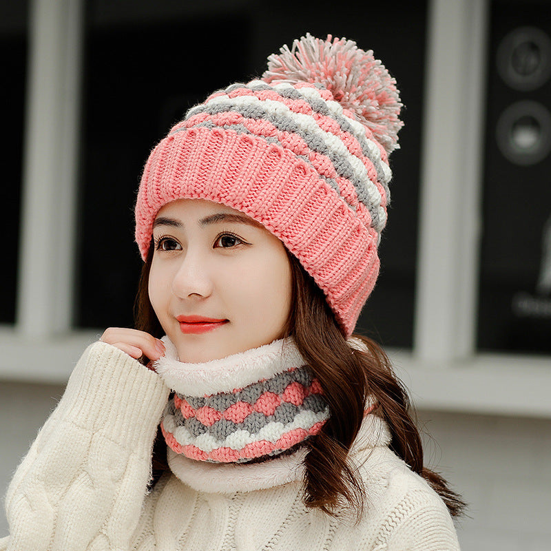 Knit Hat Sweet And Cute All Match Cycling Hood Women