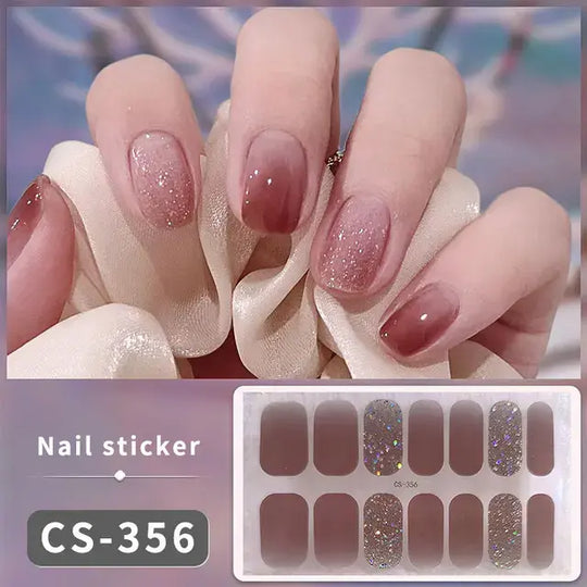 “Gel Nail Stickers”