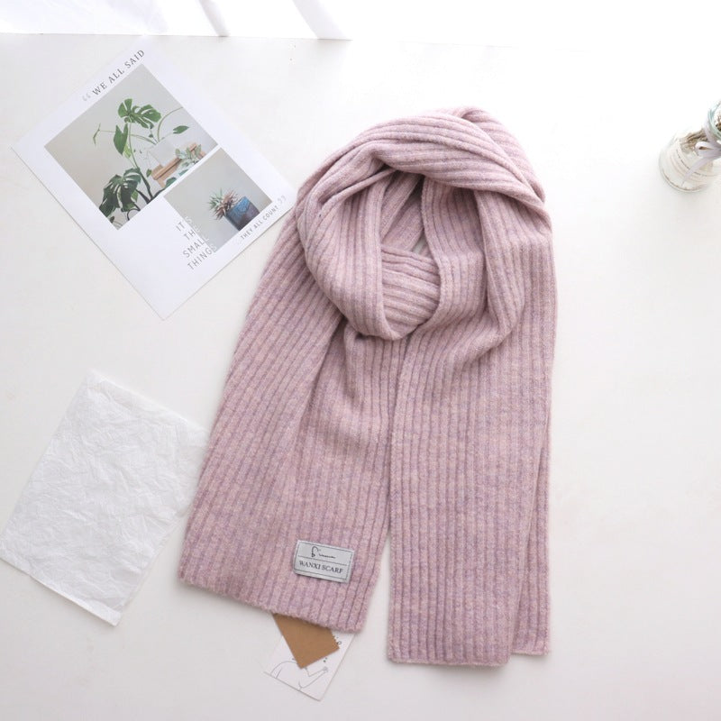 “Warm Wool Scarf”