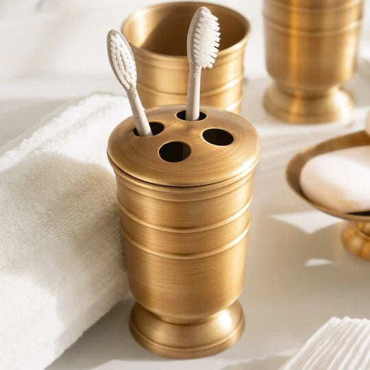 “Medieval Bronze 6 Piece Bathroom Accessories Set”