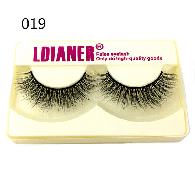 “25 mm Mink 5D Strip False Lashes”