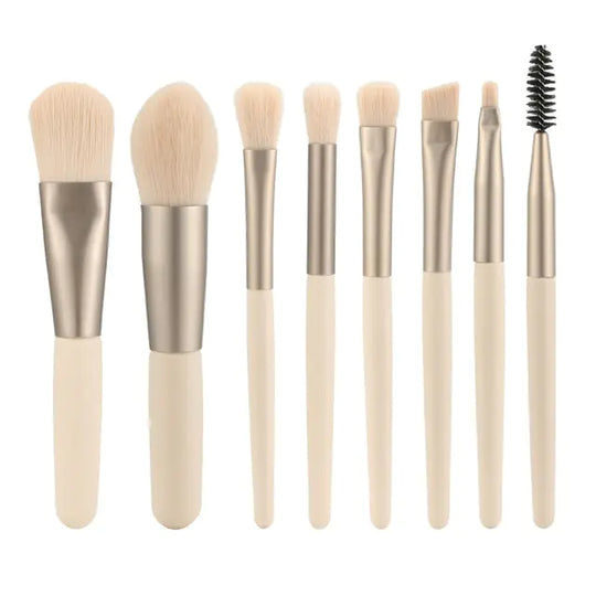 “8 Piece Makeup Brush Set”