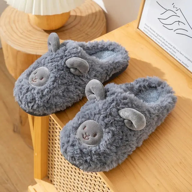 “Little Lamb Cozy Slippers”