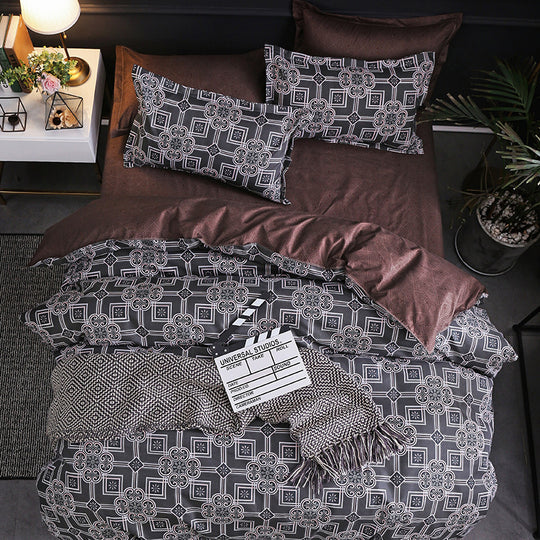 "Dark Theory 3 Piece Comforter Set"