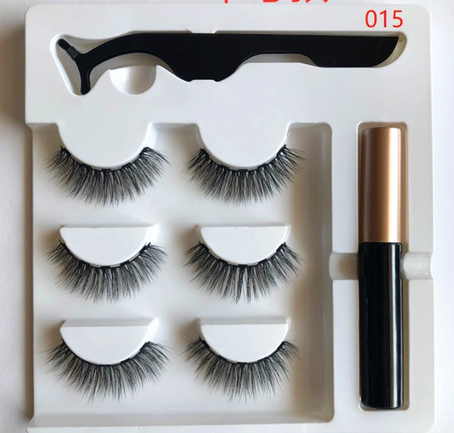 "Magnetic 3 Piece Eyelash Kit"