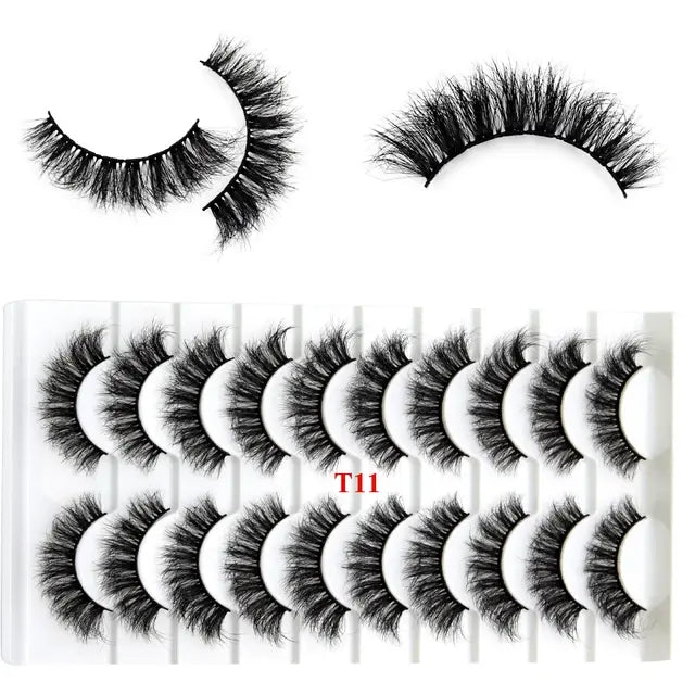 “Visofree Mink Strip Lashes”