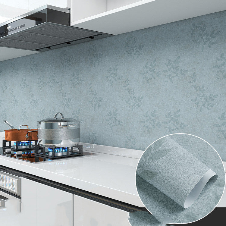 Self-adhesive High Temperature Resistant Cooking Range Cabinet Wallpaper