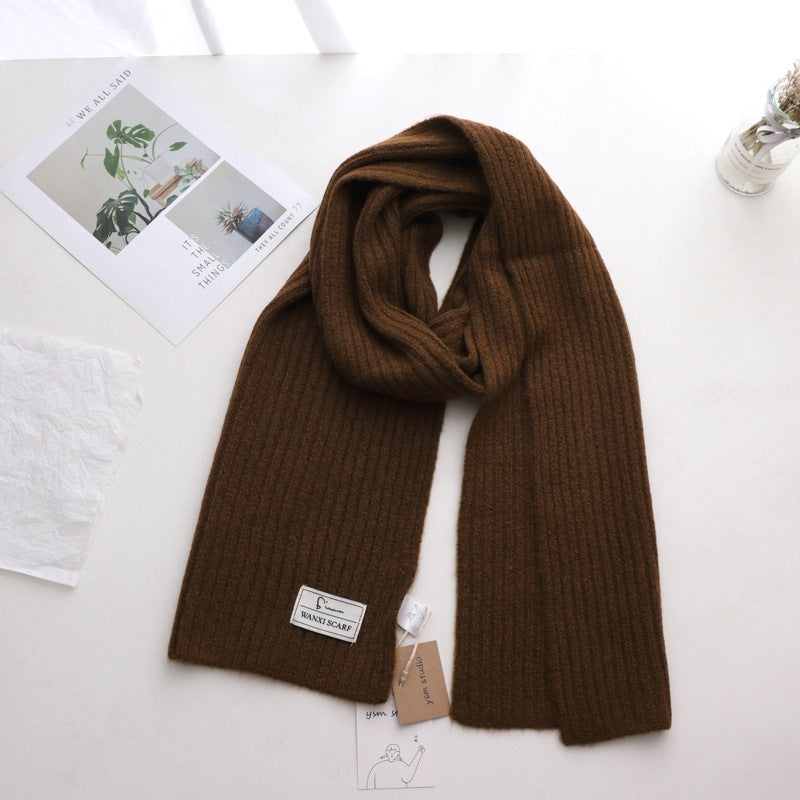 “Warm Wool Scarf”