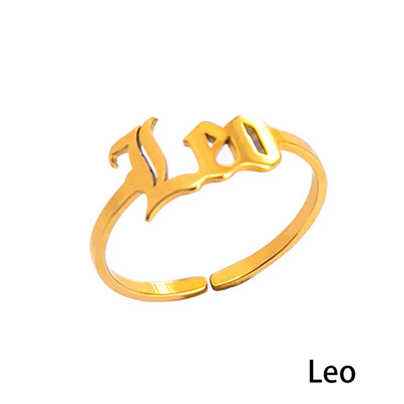 “Horoscope Fashion Ring”