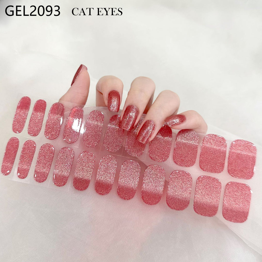 Pure Color Onion Powder Baking-free Gel Nail Art