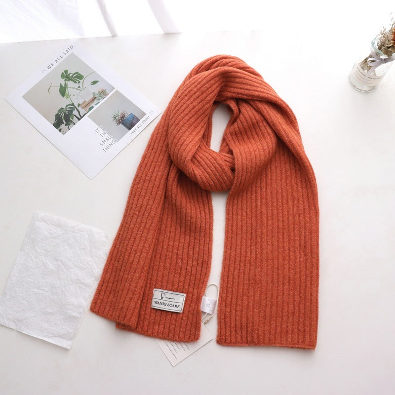 “Warm Wool Scarf”