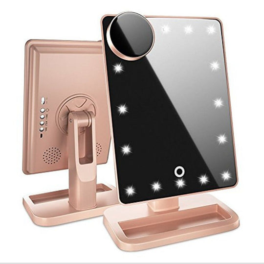 “Touch Screen LED Makeup Mirror”