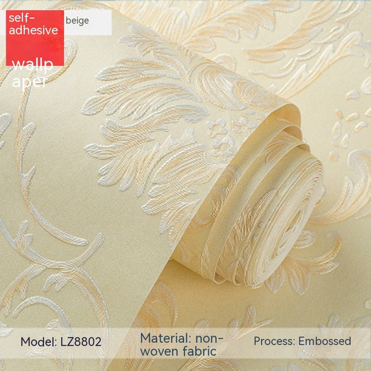 Self-adhesive Non-woven 3D Fine Pressing Wallpaper