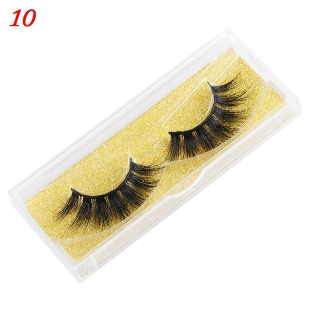 “25 mm Mink 5D Strip False Lashes”