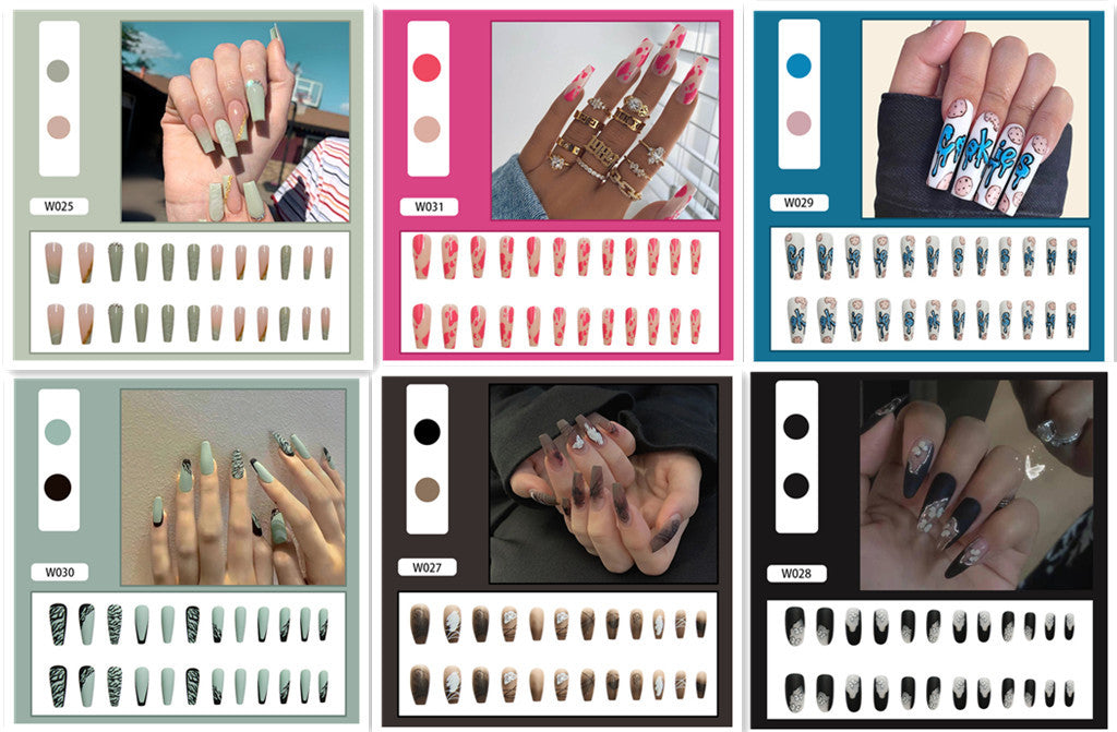 “Fashion Nails 24 Pieces”