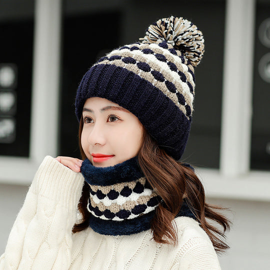 Knit Hat Sweet And Cute All Match Cycling Hood Women