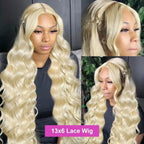 Blonde Body Wave Wigs Human Hair