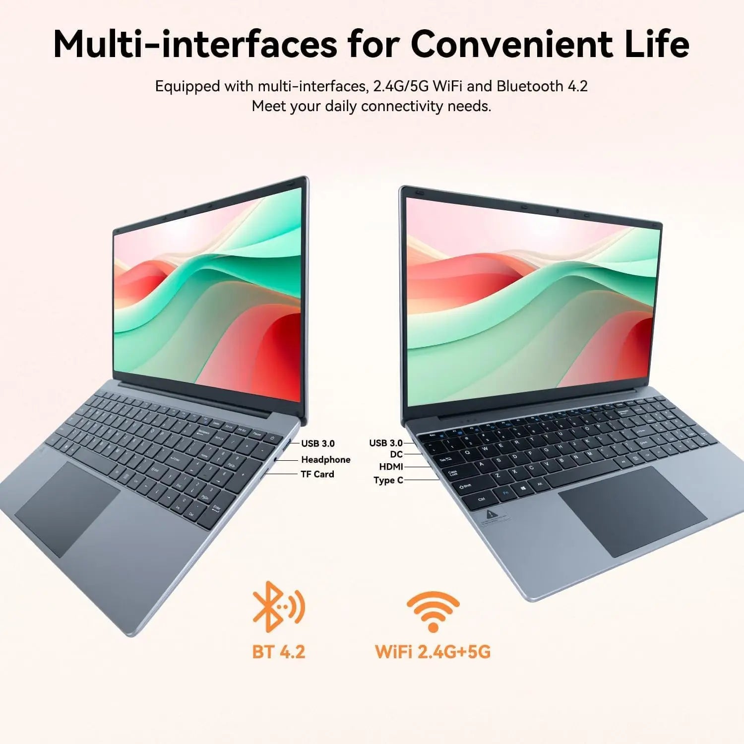 15.6 Inch Laptop Windows 11 Notebook