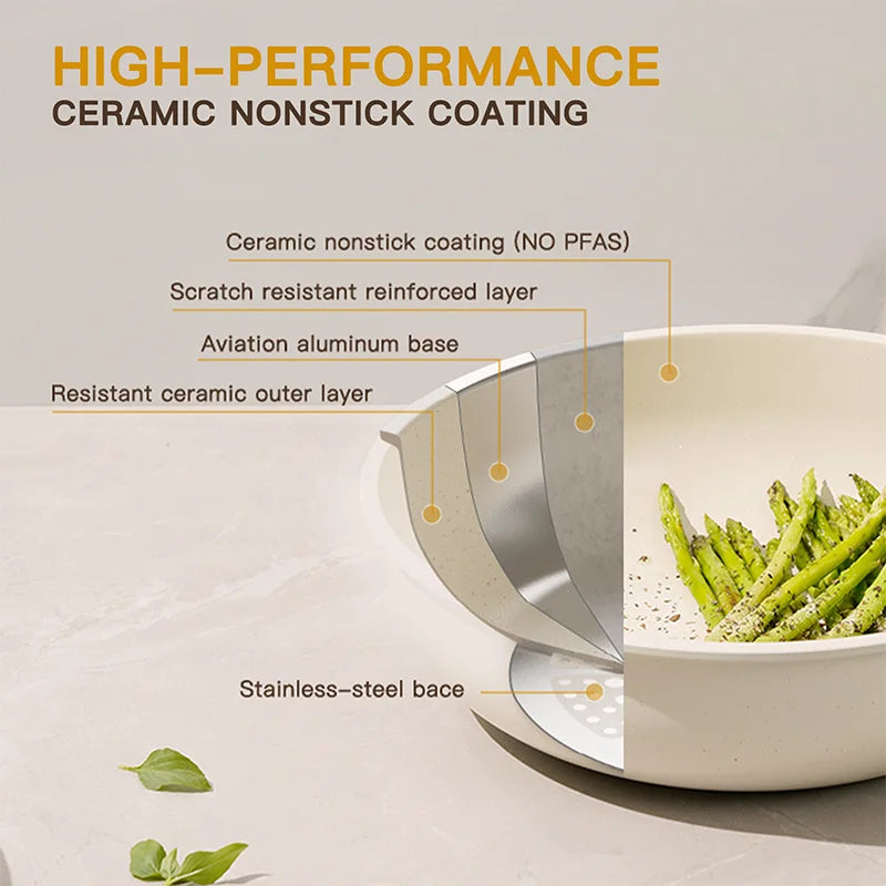 21 Piece Pots and Pans Set