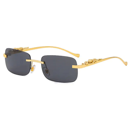 “Rimless Square Fashion Sunglasses”