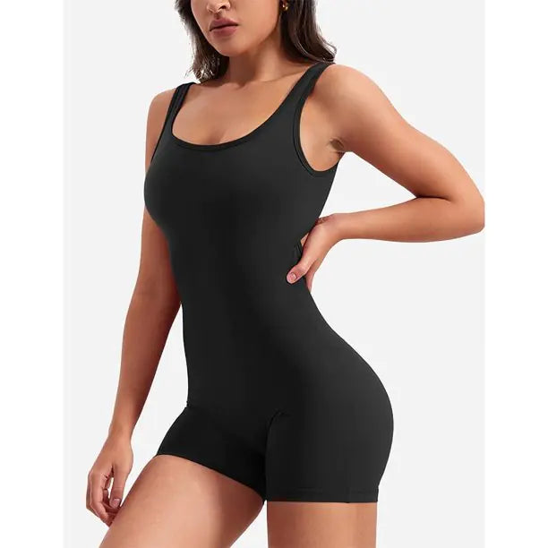 “Brigitte Stretch Romper”