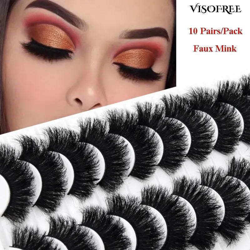 “Visofree Mink Strip Lashes”