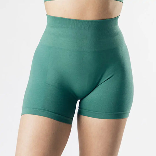 "Riley High Waist Stretch Active Shorts"