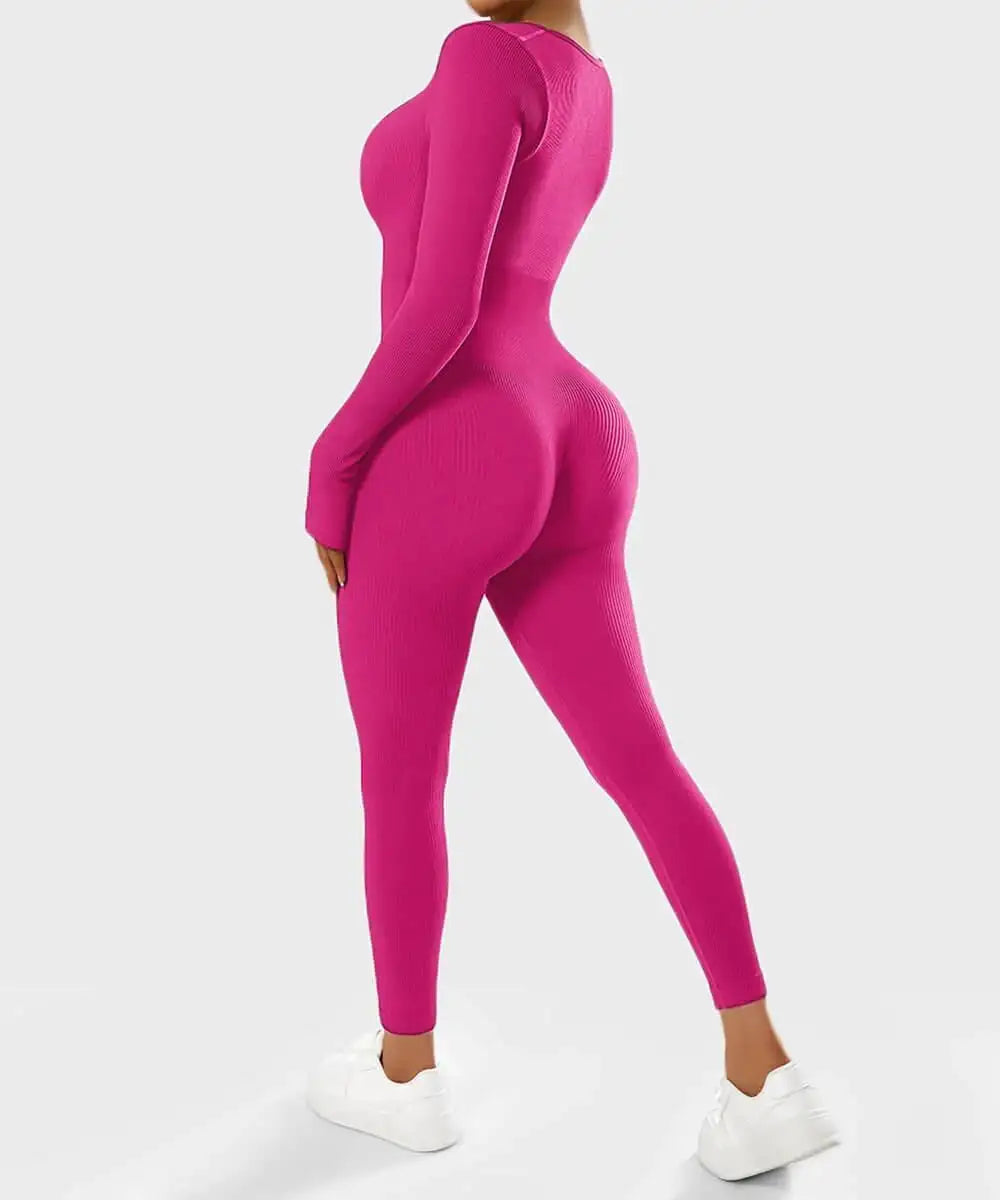 "Siobhan Seamless Thumb Hole Jumpsuit"