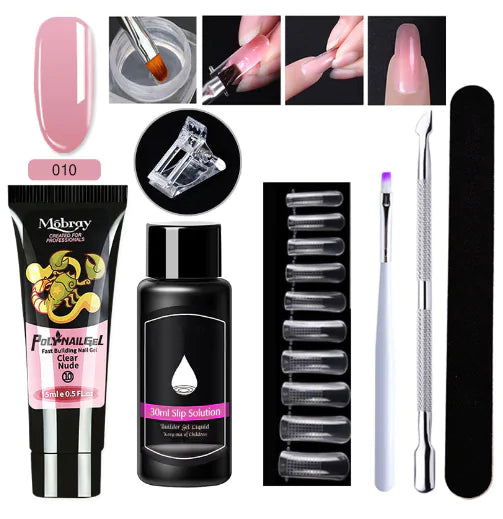 "Mobray Poly Gel Nail Kit"