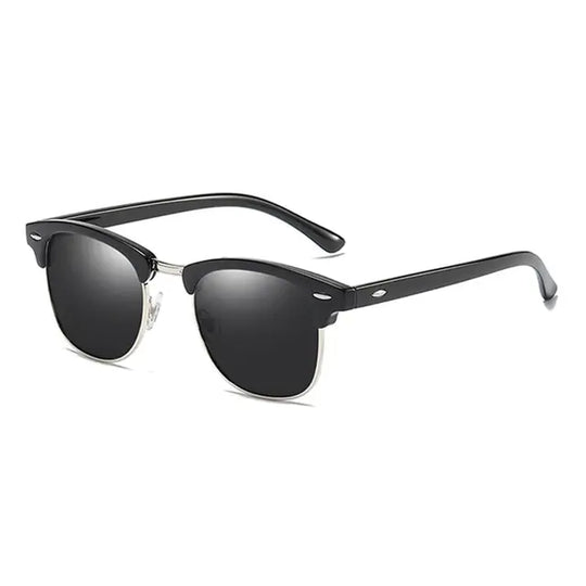 “Classic Polarized Half Frame Fashion Sunglasses”