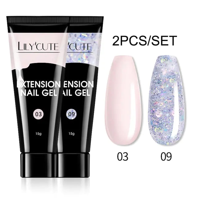 “Lily’Cute Polygel Extension Kit”