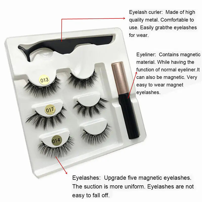 "Magnetic 3D Eyelash Kits"