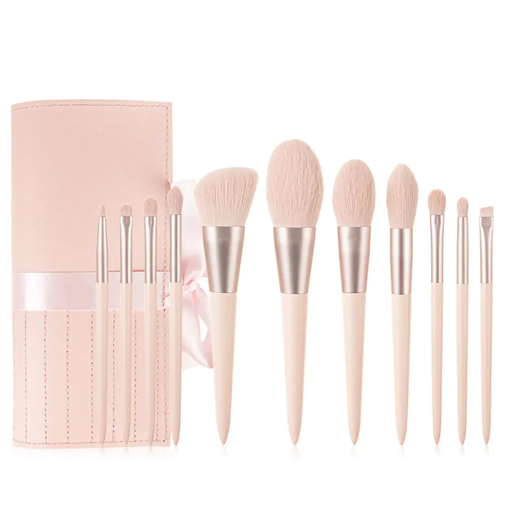 "11 Piece Makeup Brush Set"