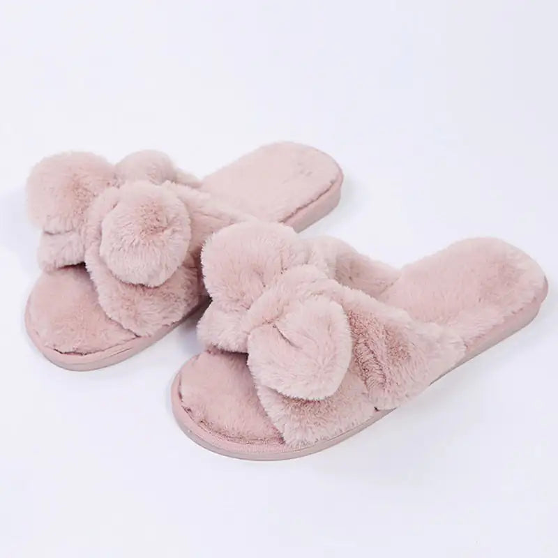 “Winter Plush Slides”