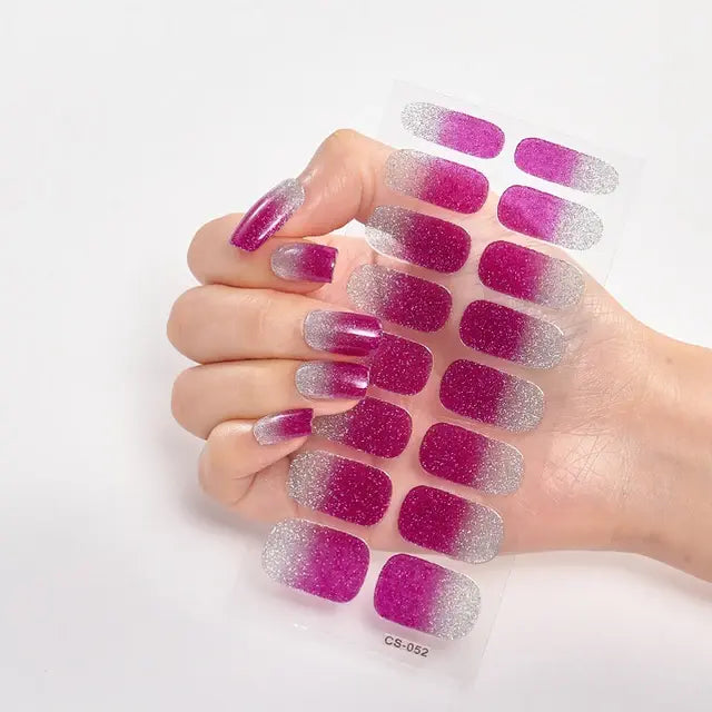 “Gel Nail Stickers”