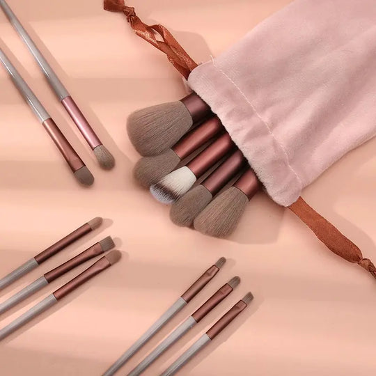 “13 Piece Makeup Brush Set”