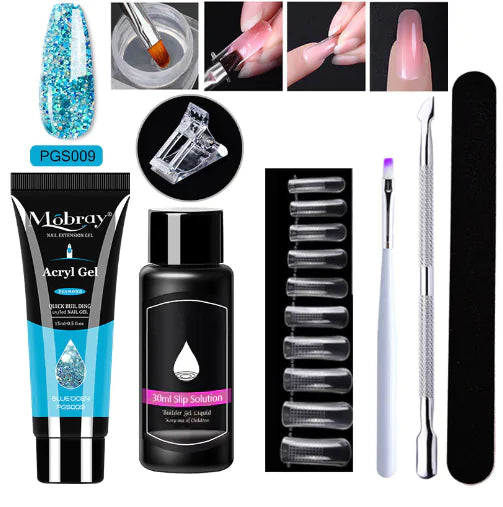 "Mobray Poly Gel Nail Kit"