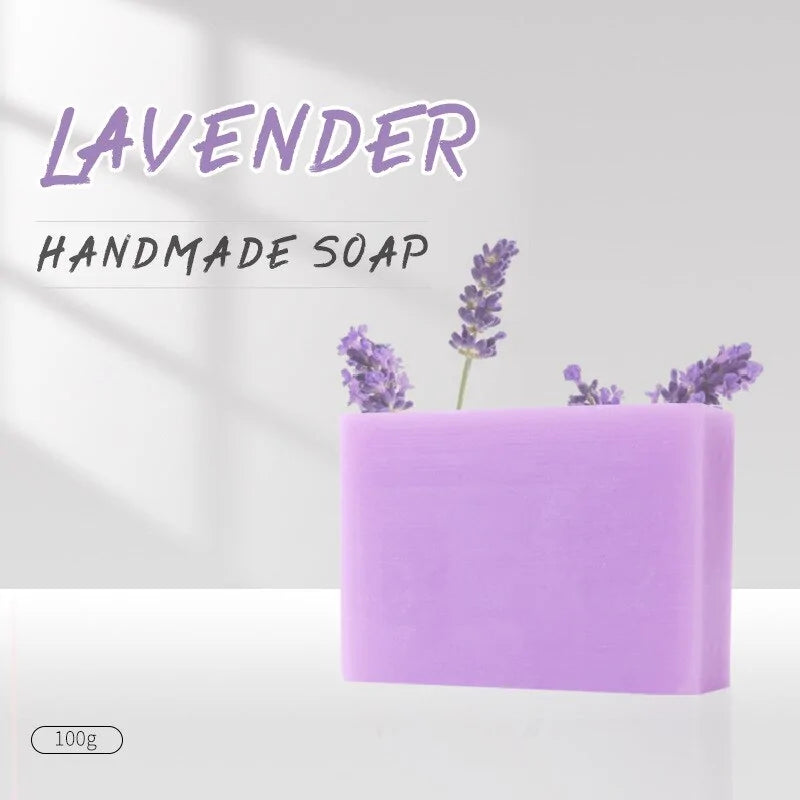 “Lavender Essential Oil Handmade Soap”