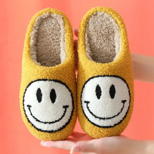 “Smiley Face Slippers”