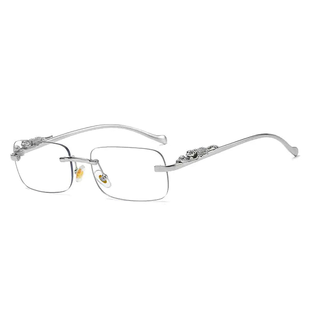 “Rimless Square Fashion Sunglasses”