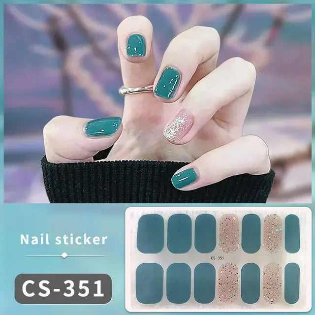 “Gel Nail Stickers”